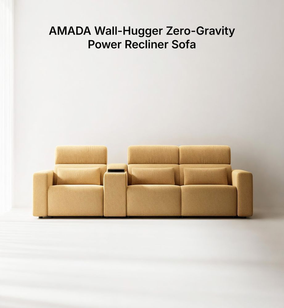 AMADA zero-gravity power reclining sofa